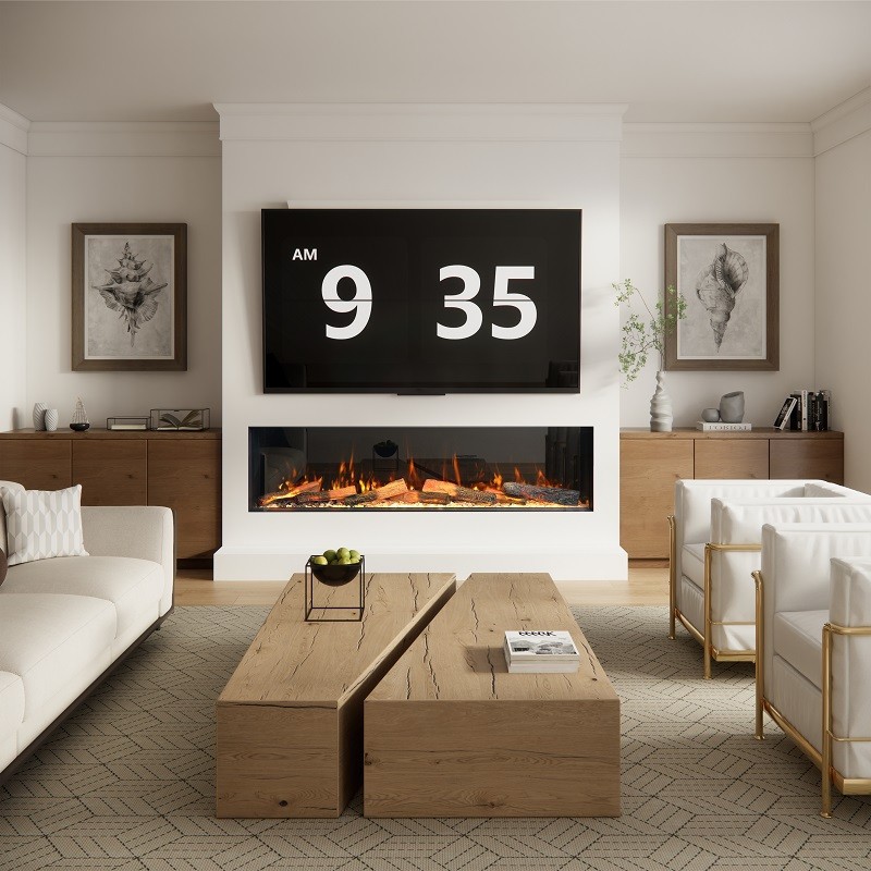 Main Specifications For 3 Sided Electric Fireplace price